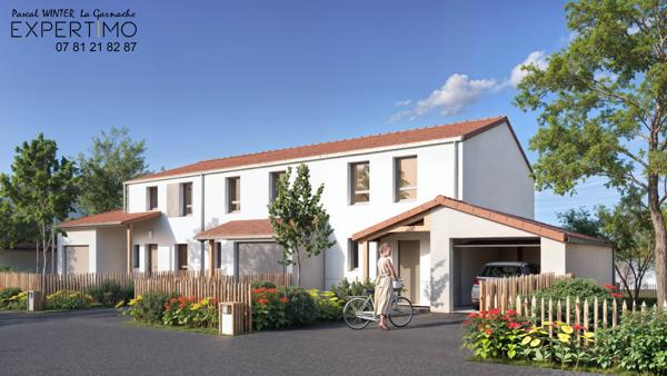 La Garnache (85710) Lancement du programme "Le Genêt" à 85710 La Garnache. Exemple maison plainpied 3 chambres 86m²