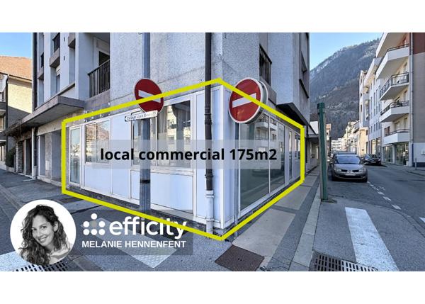 Local Commercial 6 pièces - 175 m² Exclusivité efficity