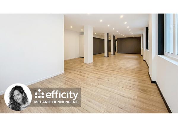Local Commercial 6 pièces - 175 m² Exclusivité efficity
