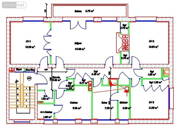 Appartement à vendre à Rouen en Seine-Maritime (76000), ref : 76007-765