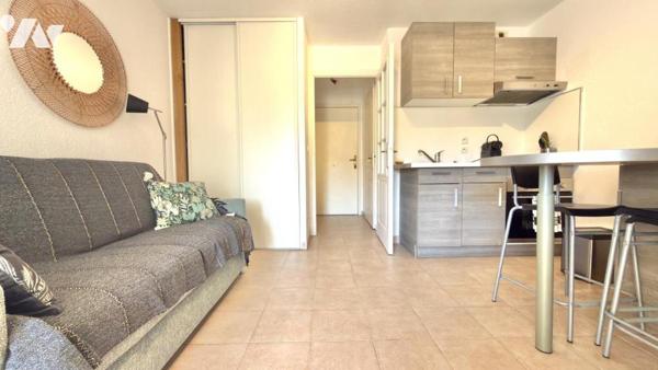 Port-Fréjus – Charmant T1 Cabine avec Loggia face à la Marina