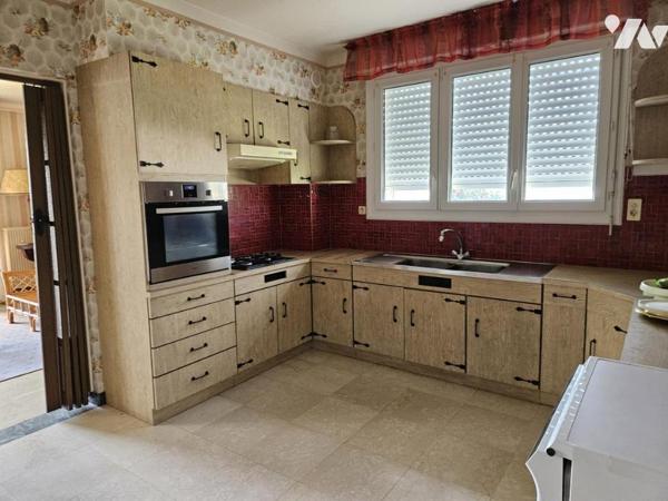 Grande maison proche centre avec sous-sol complet