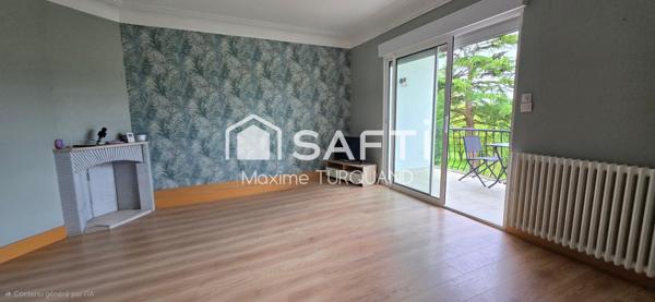 Pavillon sur sous-sol 187m², 5 chambres, 2500m² de terrain.