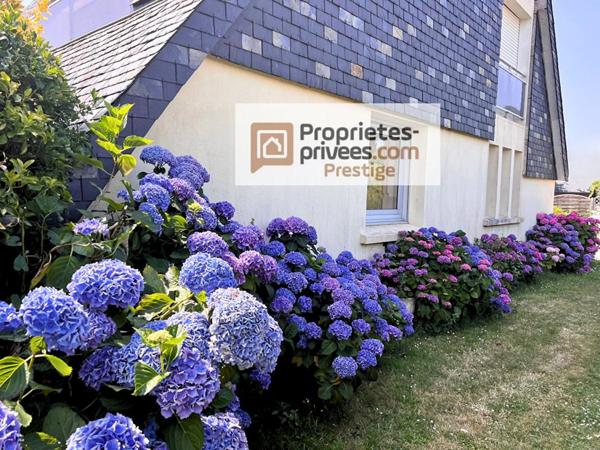 Sainte-Marine, Maison d'architecte 162 m², Terrain de 1 019 m² , Plage à pied