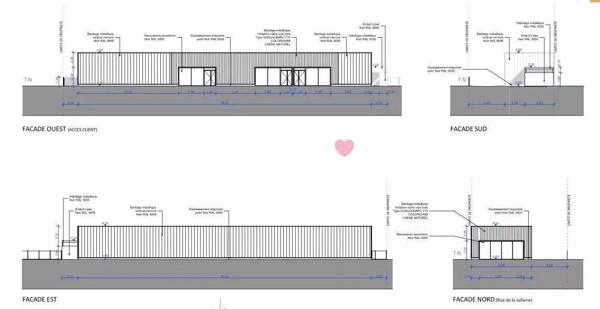 Local commercial neuf de 272m²