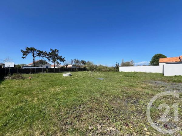 Terrain à vendre  800 m 2   LE FENOUILLER  - 85