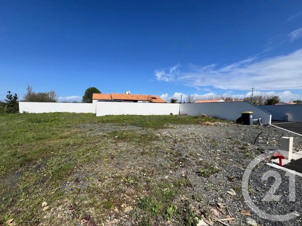 Terrain à vendre  800 m 2   LE FENOUILLER  - 85