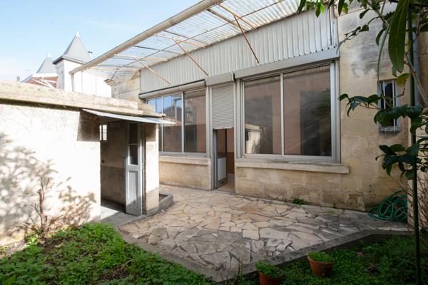 ARCHITECTURE À SUBLIMER - 1900 - Echoppe double avec garage - Bordeaux