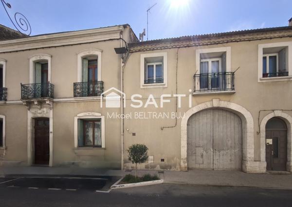 Maison de Maître avec appartement indépendant loué et garage
