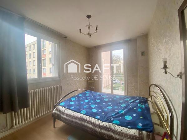 Triangle d'Or, appartement avec 3 chambres, triple exposition, balcon face à la verdure