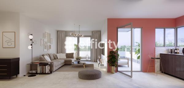 Appartement 3 pièces - 74 m²