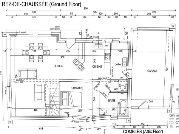 Immobilier Josselin (56120) – Maison de village 140m2 – 76 900 €