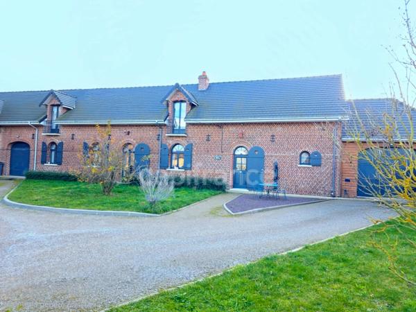 À VENDRE MAISON DE CARACTÈRE 7 pièces de 176m² Secteur AULT (80)