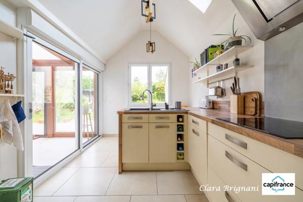 À VENDRE à AVRAINVILLE – MAISON 4 PIÈCES 105 M²– VIE PLAIN-PIED   – JARDIN SANS VIS-À-VIS – SECTEUR RECHERCHÉ