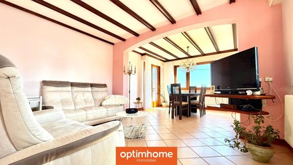 Maison 3 chambres avec vue dégagée située au pied des vignes