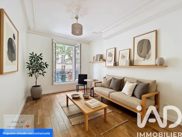 Appartement à vendre 2 pièces 40 m² Paris 20
