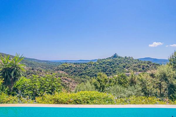 Villa provençale avec vue mer