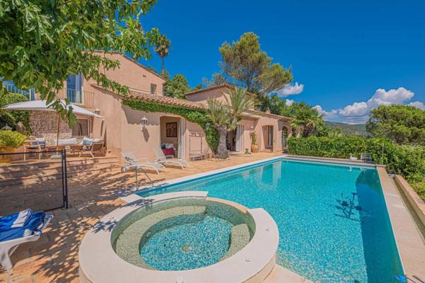 Villa provençale avec vue mer