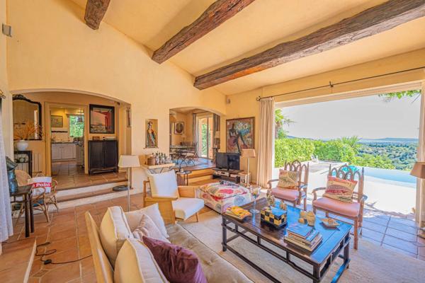 Villa provençale avec vue mer