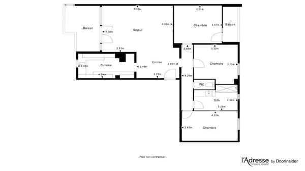 Appartement MASSY 4 pièces 90.03 m²