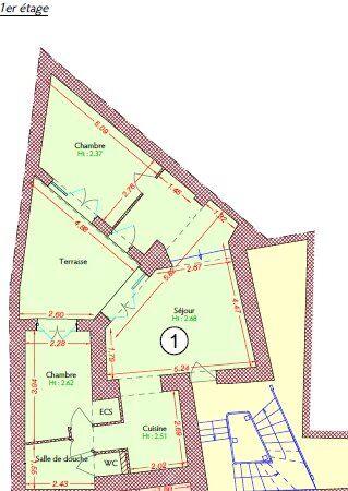 Vente Appartement 3 pièces 58 m2 à Lille