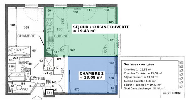 Appartement à vendre 2 pièces 58 m² Bordeaux