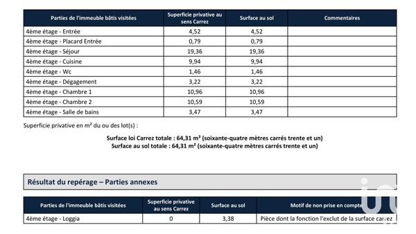 Appartement à vendre 3 pièces 64 m² Rueil-Malmaison