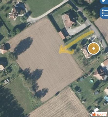 Terrain à bâtir de 8593m2