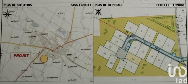 Terrain à vendre 497 m² Grues