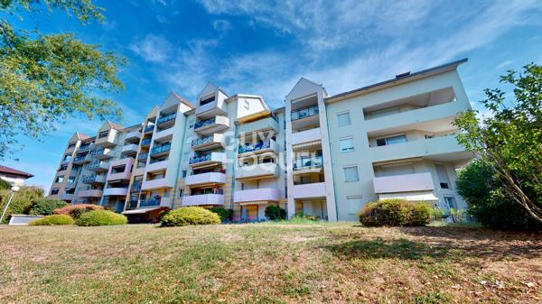 ANNECY-LE-VIEUX - Appartement T3 traversant avec terrasse, garage et cave