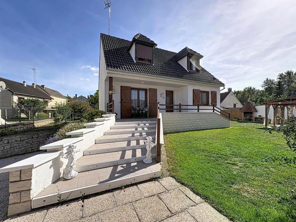 PAVILLON INDEPENDANT - 118M² - 4 CHAMBRES - SOUS SOL TOTAL - DOUBLE GARAGE - 60250 BURY