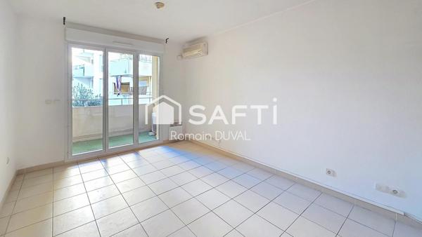 Appartement T2 au calme avec balcon et parking sécurisé