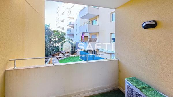 Appartement T2 au calme avec balcon et parking sécurisé