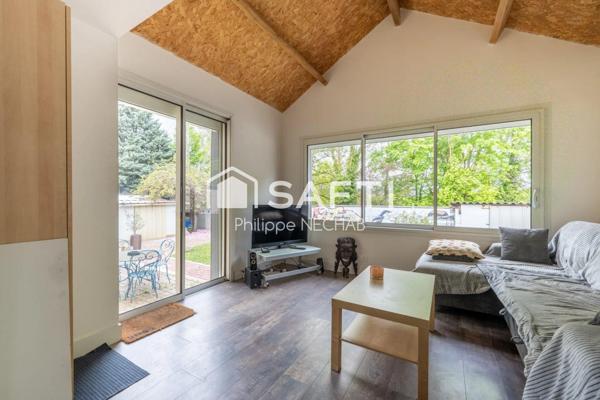 Mantes -la-Ville : Maison 73m2 avec 3/4 chambres - sous-sol – garage – atelier fermé et jardin