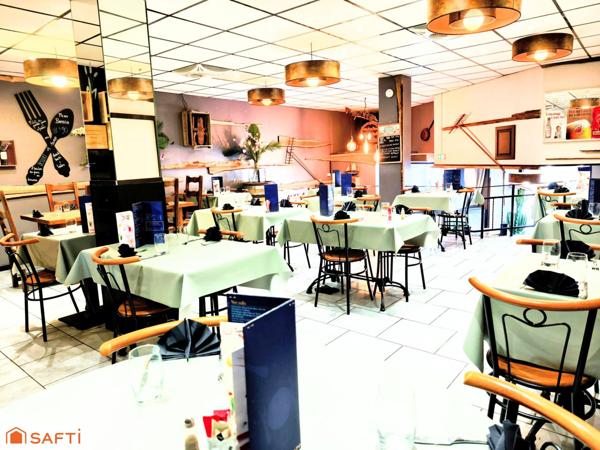 Fonds de commerce de restaurant, brasserie avec sa belle terrasse ensoleillée