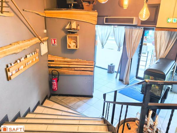 Fonds de commerce de restaurant, brasserie avec sa belle terrasse ensoleillée