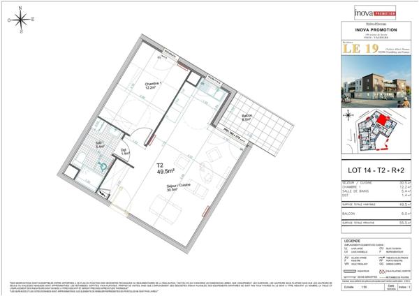 Residence au centre du Vert Galant