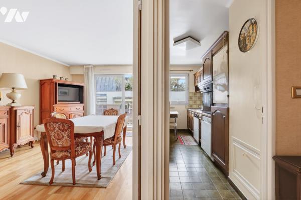 Paris 20 : appartement 3 pièces 63.42 m² + balcon
