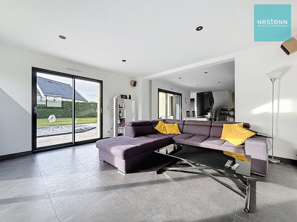 Amboise, maison contemporaine, 155m² hab sur 2000m² de terrain