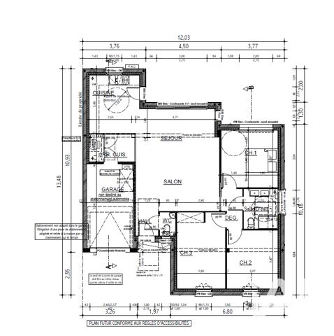 Maison à vendre 4 pièces 91 m² Ploeren