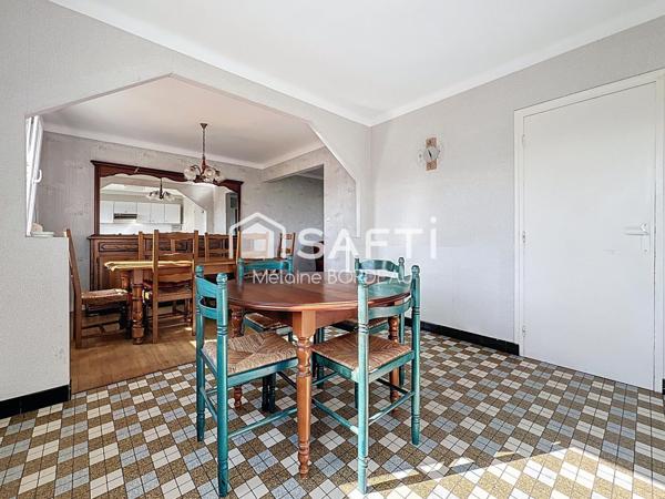 Maison 4 chambres, commerces et écoles à pied