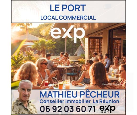 La Réunion / LE PORT Centre-ville /  Local commercial  115 m2