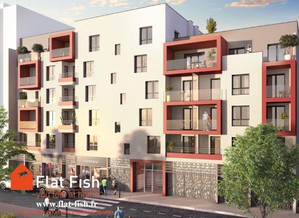 Villeurbanne (69100) T2 neuf avec balcon et parking – Résidence récente 2023 – Villeurbanne