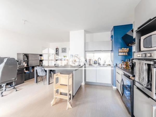 À vendre Appartement 3 pièces 62.83 m² - Saint-herblain 44800