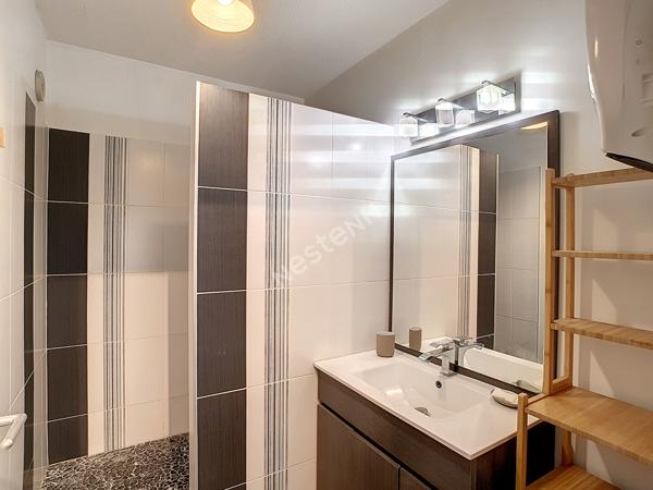 A LOUER- Appartement de type T2 meublé et lumineux à Grenoble avec balcon et stationnement protégé
