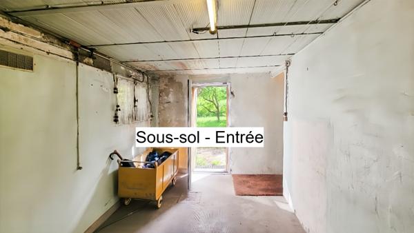 Belle opportunité : maison à rénover entièrement sur terrain de 550 M2