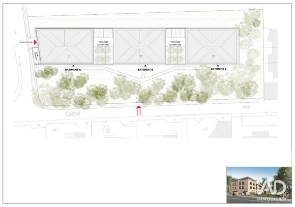 Appartement à vendre 3 pièces 67 m² Castelginest