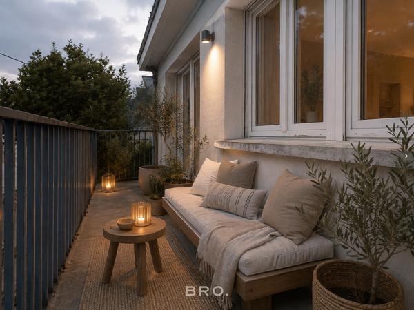 APPARTEMENT « VANILLE » 2 PIÈCES DE 47 M² PLEIN SUD AVEC BALCON