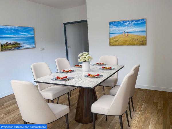 Appartement à vendre Nantes - 2 pièces, 44m² avec 1 chambre(s) à 129 840€ - AJP Immobilier Nantes Ouest