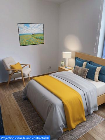 Appartement à vendre Nantes - 2 pièces, 44m² avec 1 chambre(s) à 129 840€ - AJP Immobilier Nantes Ouest